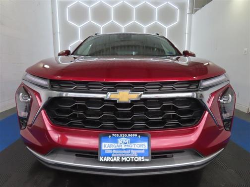 Red 2025 Chevrolet Trax LT