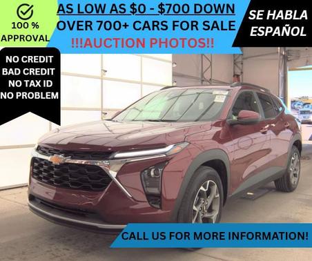 Red 2025 Chevrolet Trax LT