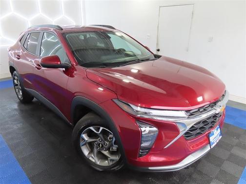 Red 2025 Chevrolet Trax LT