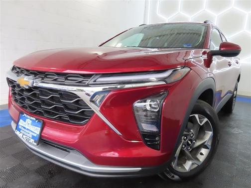 Red 2025 Chevrolet Trax LT