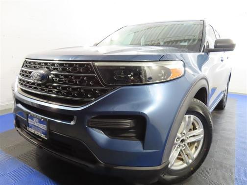 Blue 2020 Ford Explorer XLT