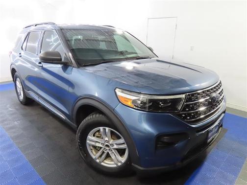 Blue 2020 Ford Explorer XLT