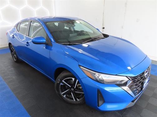 Electric Blue Metallic 2025 Nissan Sentra SV