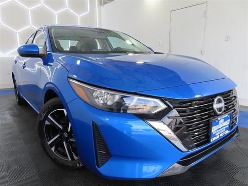 Electric Blue Metallic 2025 Nissan Sentra SV