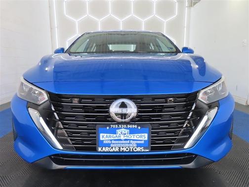 Electric Blue Metallic 2025 Nissan Sentra SV