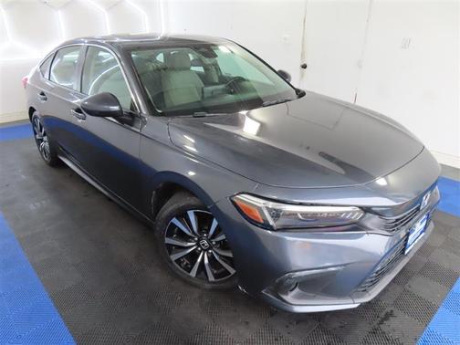 Gray 2024 Honda Civic EX