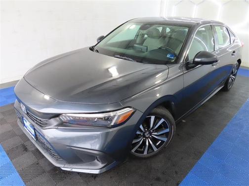 Gray 2024 Honda Civic EX