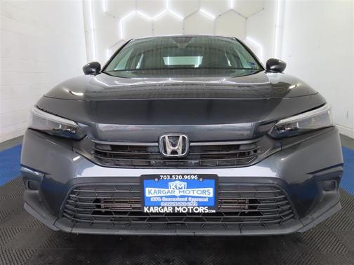 Gray 2024 Honda Civic EX