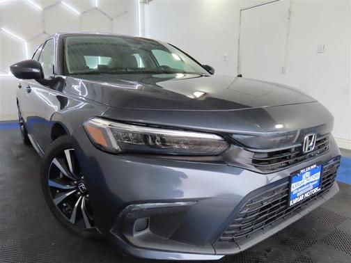 Gray 2024 Honda Civic EX