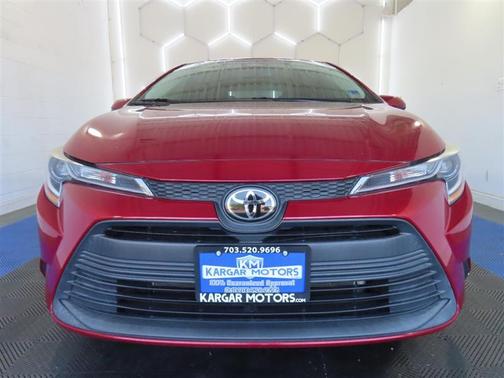 Red 2023 Toyota Corolla LE