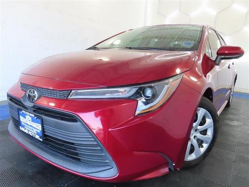 Red 2023 Toyota Corolla LE