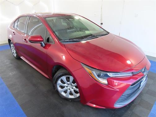 Red 2023 Toyota Corolla LE
