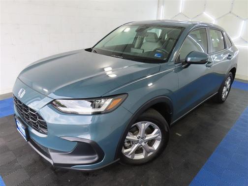 Blue 2025 Honda HR-V LX