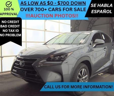 Gray 2015 Lexus NX 300h Base