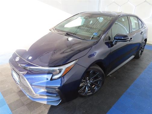 Blue 2023 Toyota Corolla SE