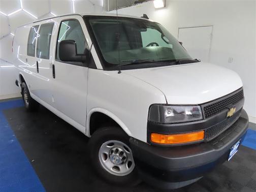 White 2021 Chevrolet Express 2500 Work Van