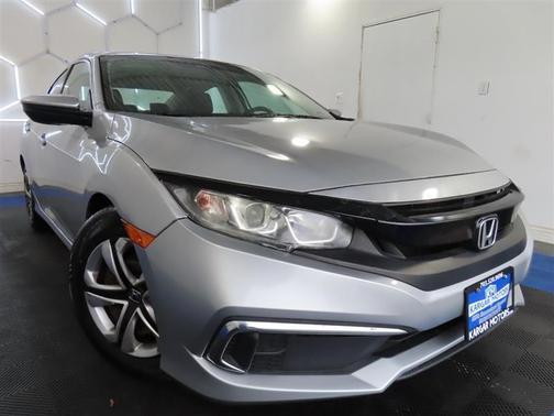 Silver 2020 Honda Civic LX
