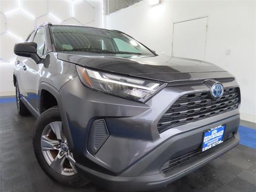 Gray 2023 Toyota RAV4 Hybrid LE