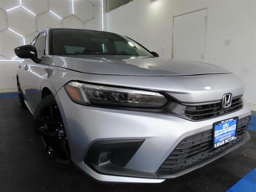 Silver 2024 Honda Civic Sport