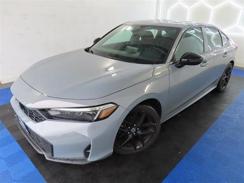 Gray 2025 Honda Civic Sport