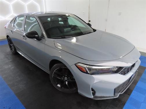 Gray 2025 Honda Civic Sport
