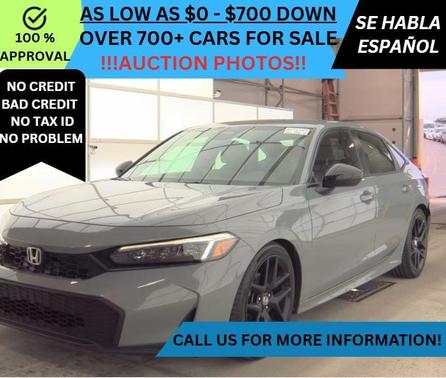 Gray 2025 Honda Civic Sport