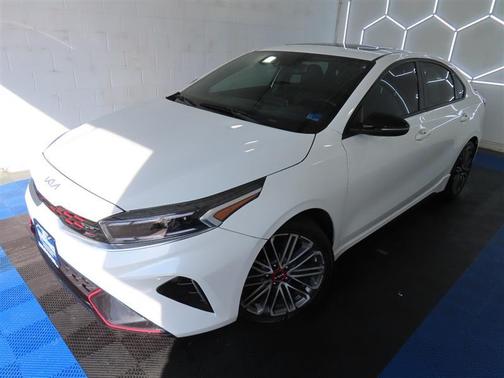 White 2023 Kia Forte GT