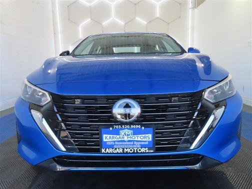 Electric Blue Metallic 2025 Nissan Sentra SV