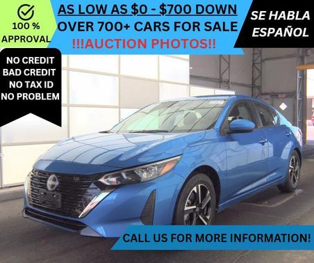 Electric Blue Metallic 2025 Nissan Sentra SV