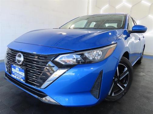Electric Blue Metallic 2025 Nissan Sentra SV