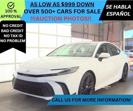 White 2025 Toyota Camry SE