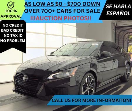 Black 2023 Nissan Altima 2.5 SR
