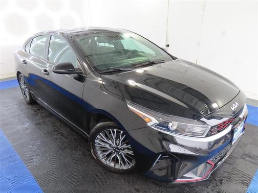 Black 2023 Kia Forte GT-Line