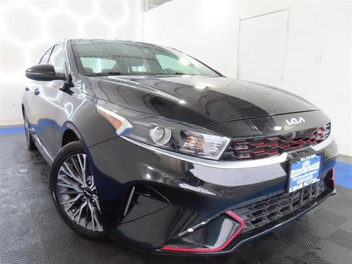 Black 2023 Kia Forte GT-Line
