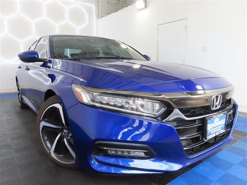Blue 2019 Honda Accord Sport