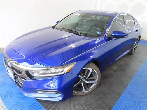 Blue 2019 Honda Accord Sport