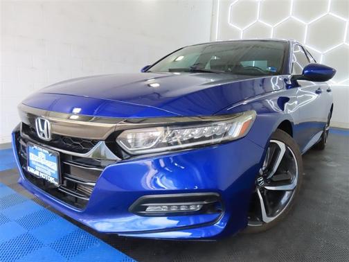Blue 2019 Honda Accord Sport