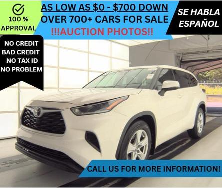 White 2021 Toyota Highlander L
