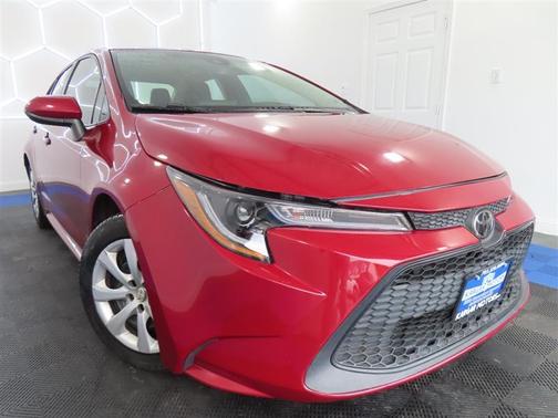 Red 2022 Toyota Corolla LE