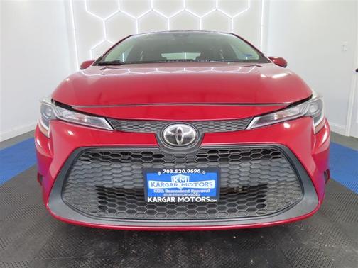 Red 2022 Toyota Corolla LE