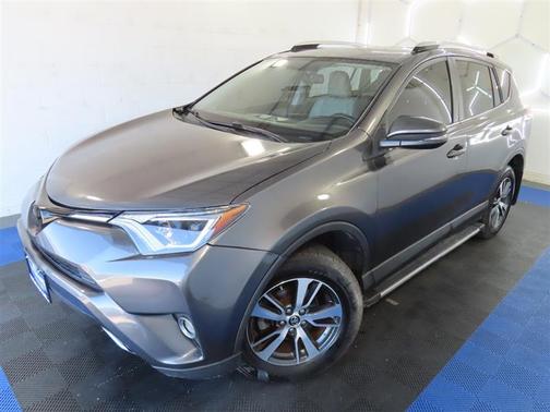 Gray 2016 Toyota RAV4 XLE
