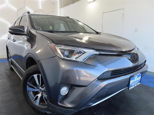 Gray 2016 Toyota RAV4 XLE