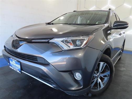 Gray 2016 Toyota RAV4 XLE