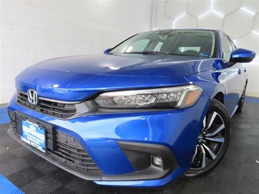 Blue 2023 Honda Civic EX