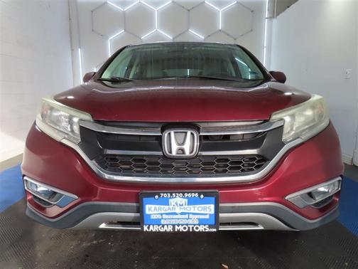 Burgundy 2015 Honda CR-V EX