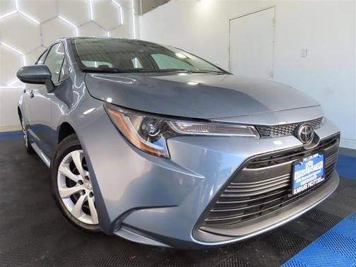 Blue 2024 Toyota Corolla LE