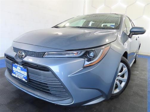 Blue 2023 Toyota Corolla LE