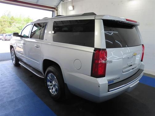 Silver 2016 Chevrolet Suburban LTZ