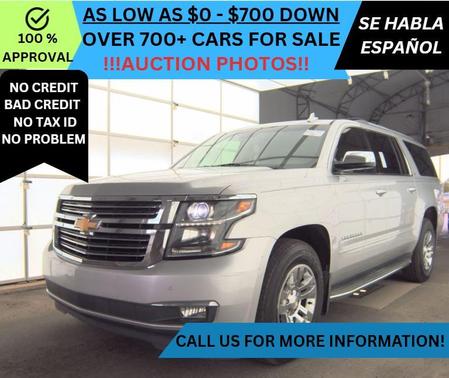 Silver 2016 Chevrolet Suburban LTZ