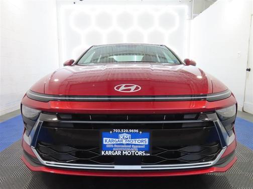 Red 2026 Hyundai SONATA Hybrid Blue